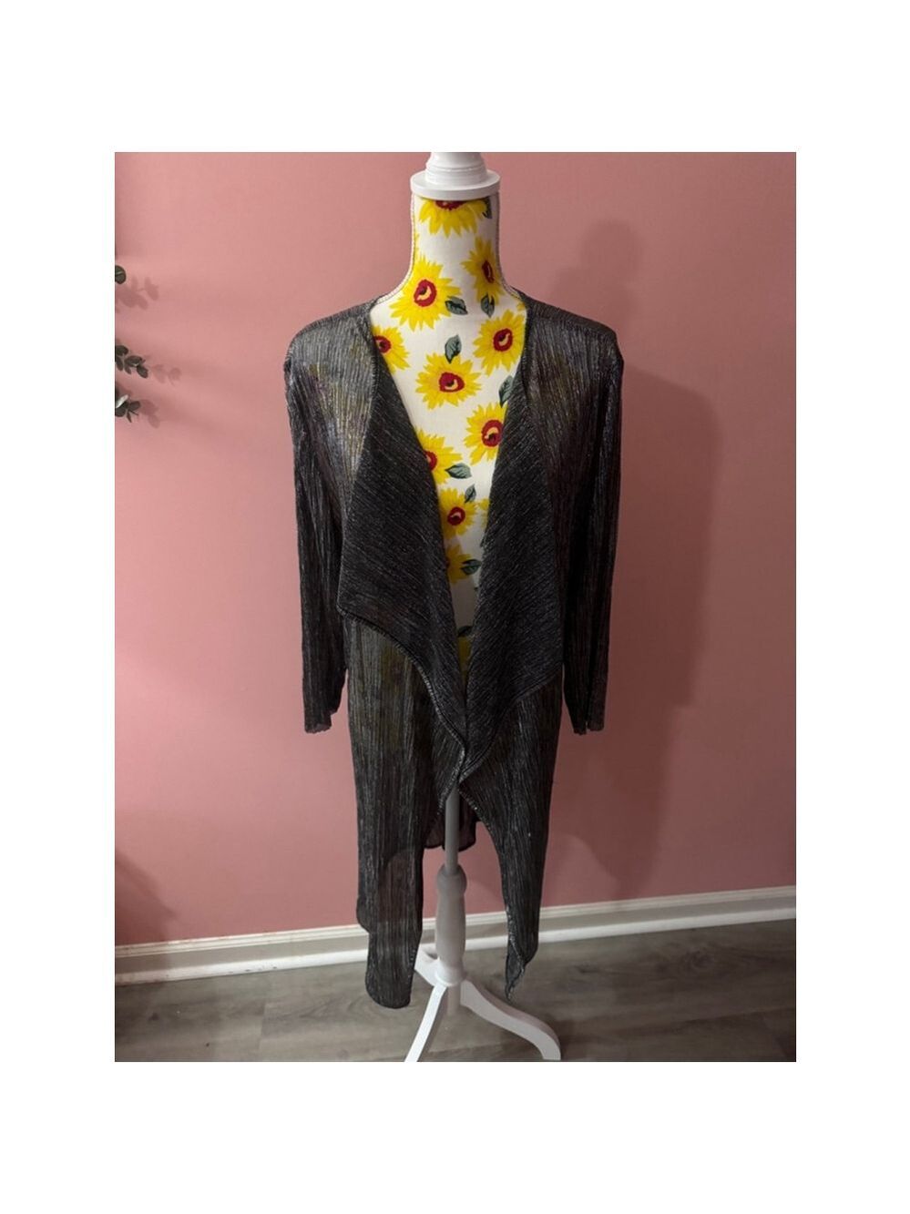 Women's Jennie & Maris Cardigan XL Silver